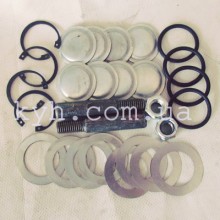 Р/к шкворня Эталон /пальцы,стопорные кольца,заглушки/ Индия